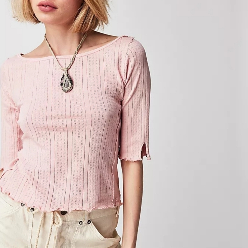 FREE PEOPLE We The Free Sweet And Salty Tee NWOT Size XL